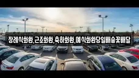 충청남도 아산시 신인동 중고차매입 전문 장례식화환,근조화환,축하화환,예식화환당일배송꽃배달