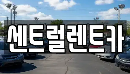 충청북도 청주시 서원구 산남동 렌트카 전문 센트럴렌트카