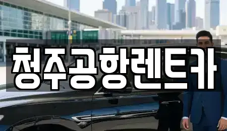 충청북도 청주시 청원구 사천동 렌트카 전문 청주공항렌트카