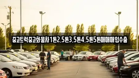 충청북도 청주시 흥덕구 신전동 중고차 전문 중고트럭중고화물차1톤2.5톤3.5톤4.5톤5톤매매매입수출